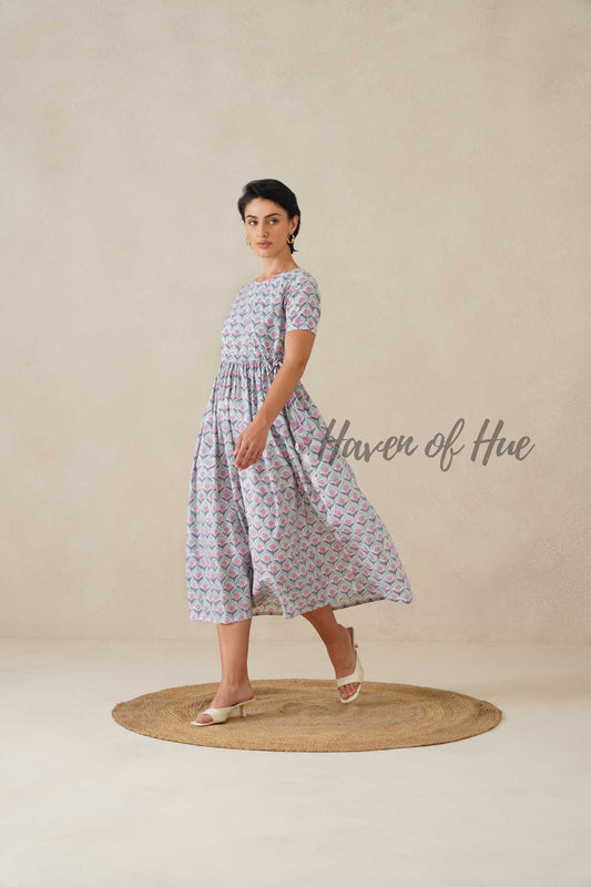 Pastel Green Midi Dress