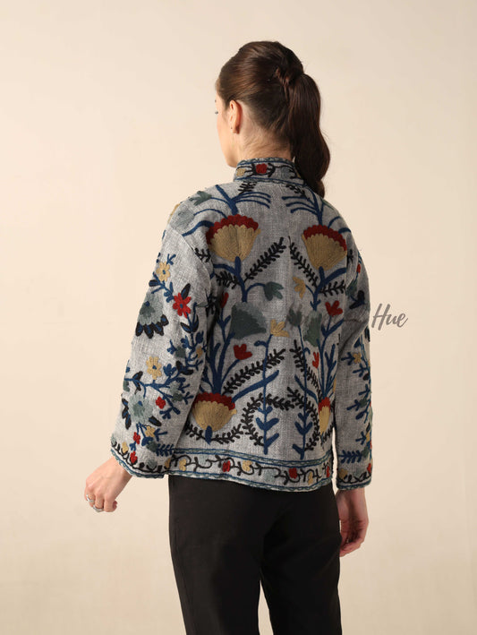 Washed TNT Embroidered Jacket