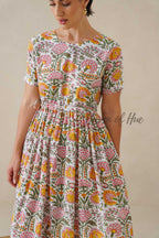 Multi Color Midi Dress