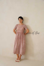 Cotton Midi Dress