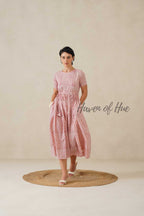 Pink Printed Dress