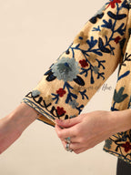 Yellow Embroidered Jacket