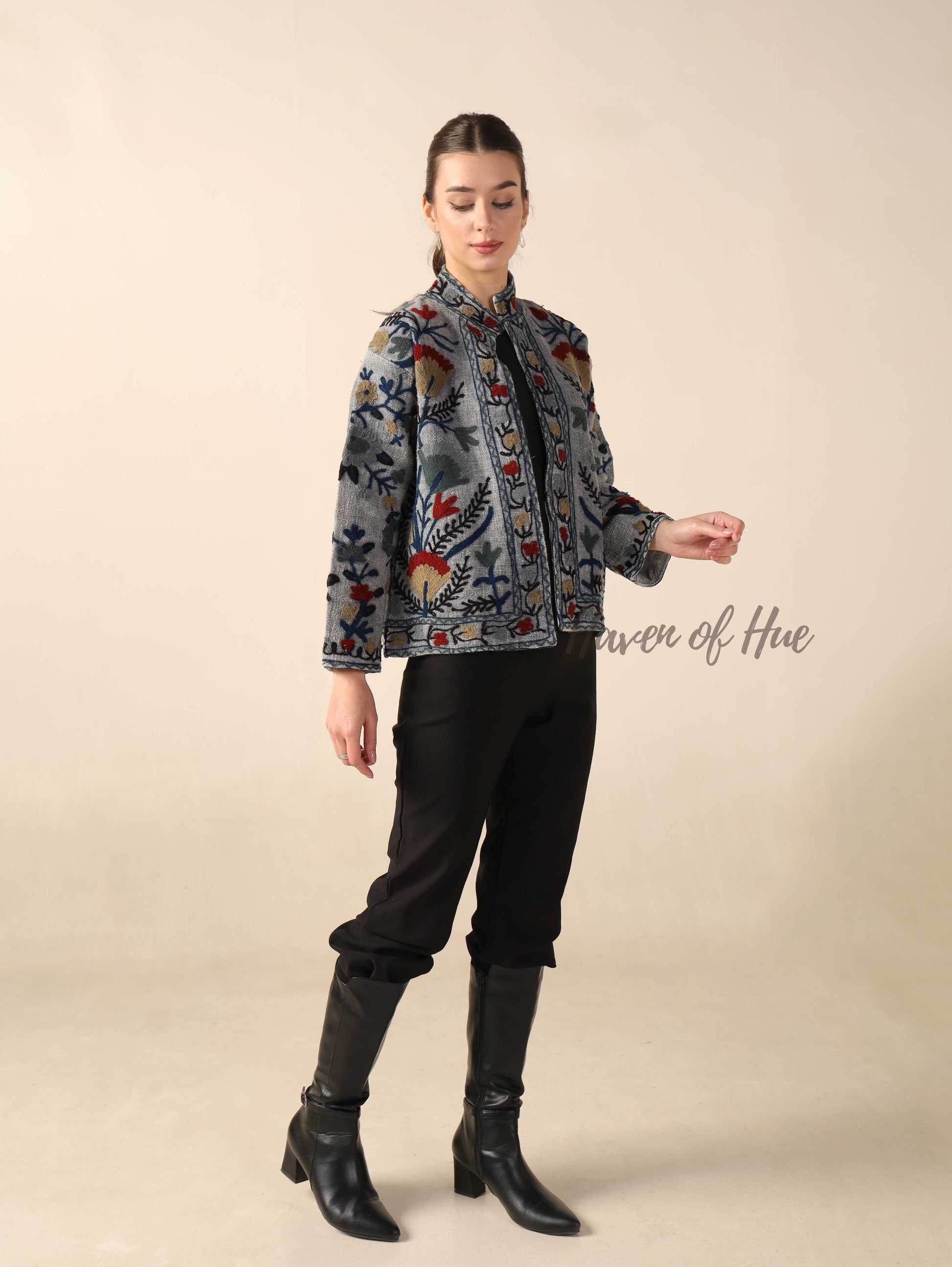 Washed TNT Embroidered Jacket