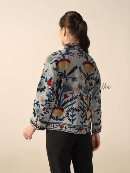Washed TNT Embroidered Jacket