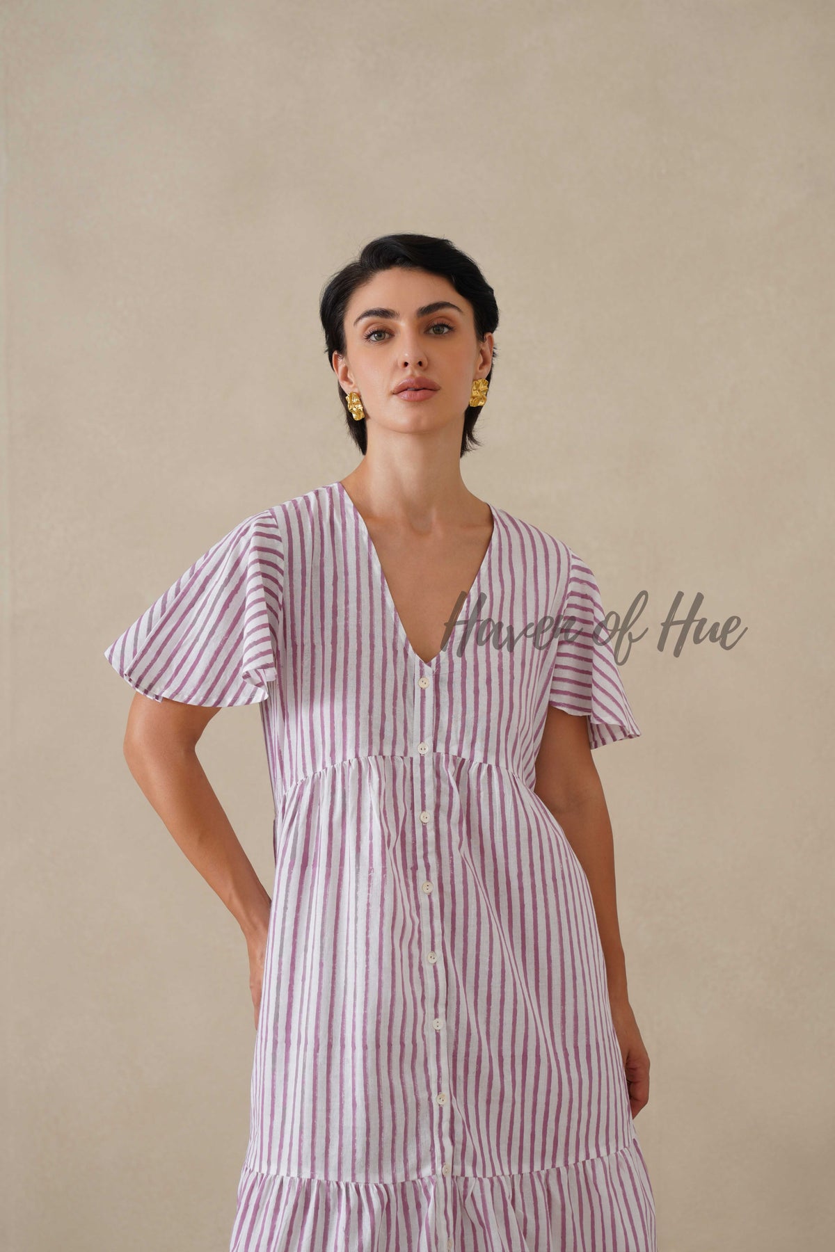 Women Cotton Tunic Top | Hand Block Printed Boho Summer Blouse | Relaxed Fit Artisan Cotton Top for Women