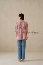 Women Cotton Tunic Top | Hand Block Print Boho Floral Top - 100% Breathable Cotton