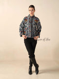 Women’s Cotton Suzani Jacket Boho Embroidery Coat, TNT Fabric Handmade Winter Outerwear Jacket